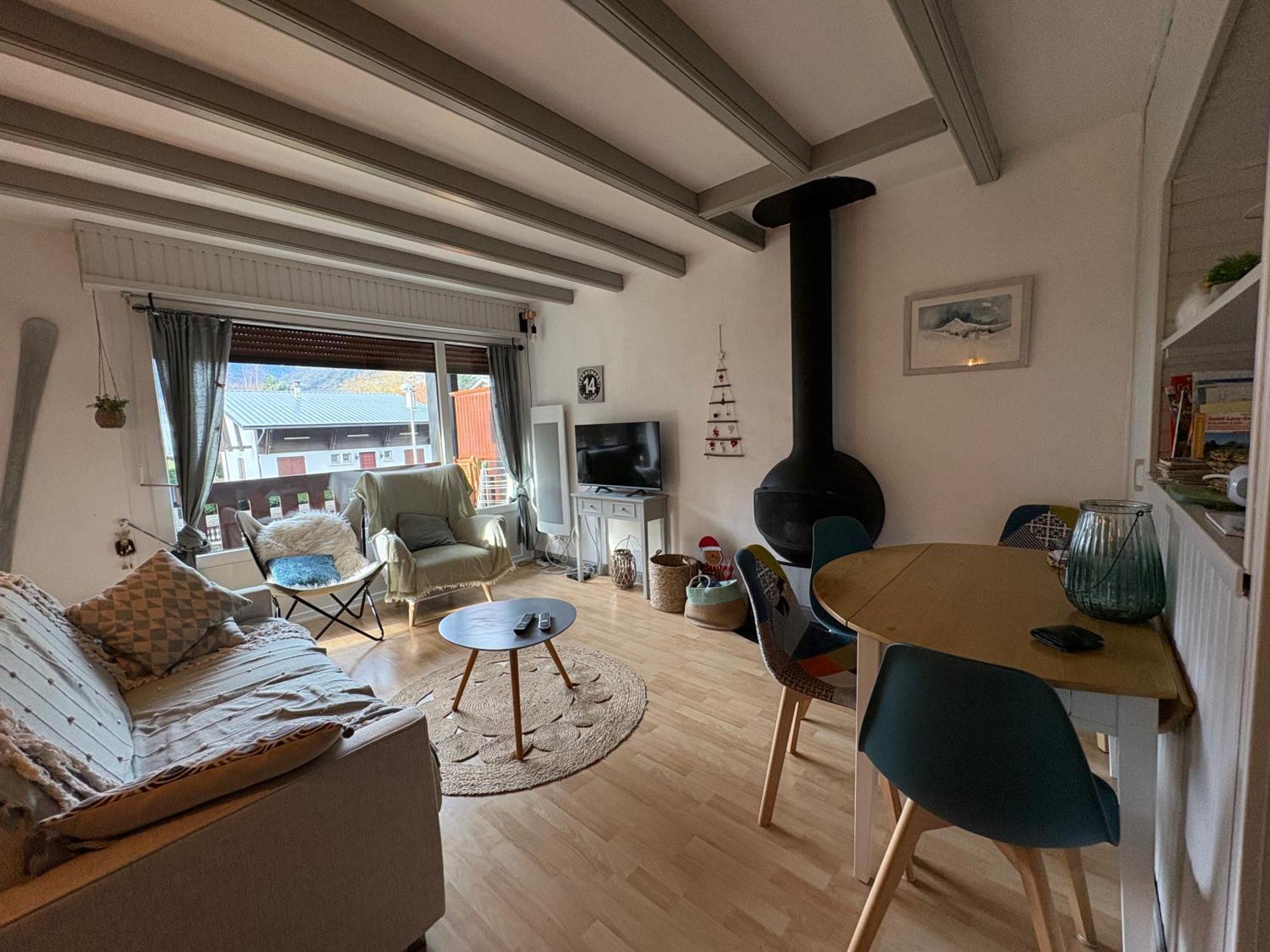 T2 Centre Village - Proximite Telecabine - Vue Montagne Plein Sud - Terrasse Couverte - Balcon - Chambre 1 Lit Double En 160 - Salon 1 Canape Convertible En 140 - Cuisine Separee Saint-Lary-Soulan Exterior foto